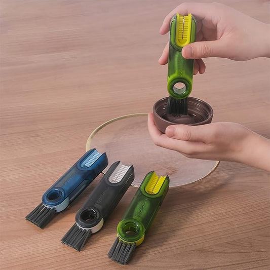 3 in 1 Cup Lid Gap Cleaning Brush Set,