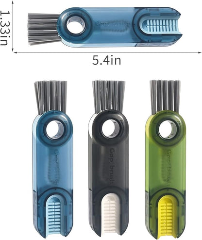 3 in 1 Cup Lid Gap Cleaning Brush Set,