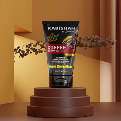Coffee Body Scrub - Exfoliates, Removes Tan & Reduces Stretch Marks